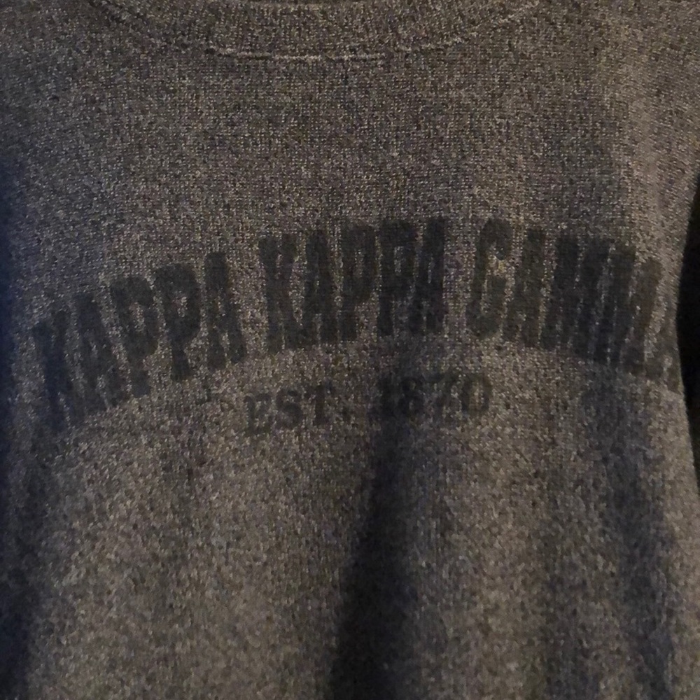 Kappa Kappa Gamma Grey Crew Neck